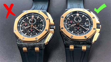 how to spot fake audemars piguet royal oak offshore|false audemars piguet sighting.